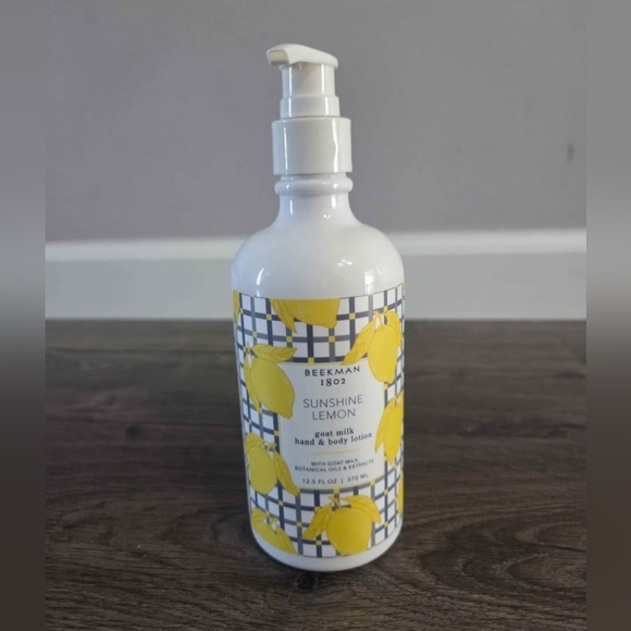 Beekman 1802 Other - Beekman 1802 goat milk lotion - sunshine lemon 12.5 Fl Oz NEW